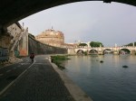 Castel Sant'Angelo from the bike path